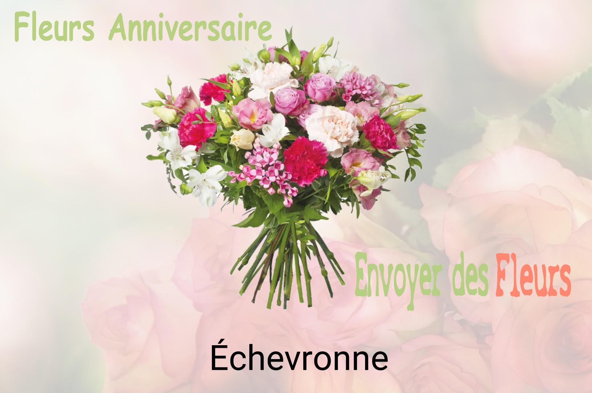 Bouquet de fleurs d’anniversaire livré à Échevronne